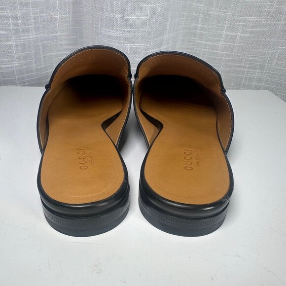 Gucci Princetown Leather Mules Slides in Nero 39 - Picture 11 of 16